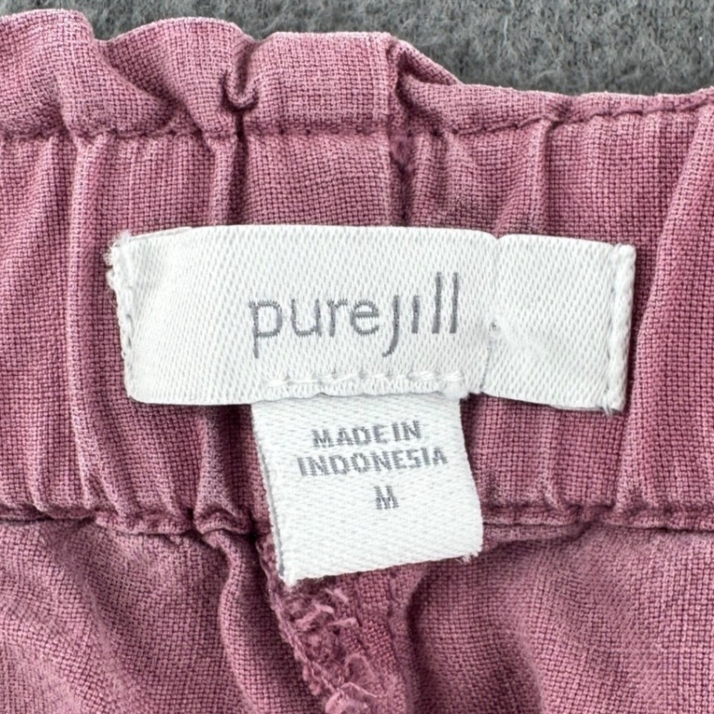 Pure Jill Wide Leg Pant Women M Mauve
Elastic Waistband Breathable Summer Flowy - Picture 6 of 16